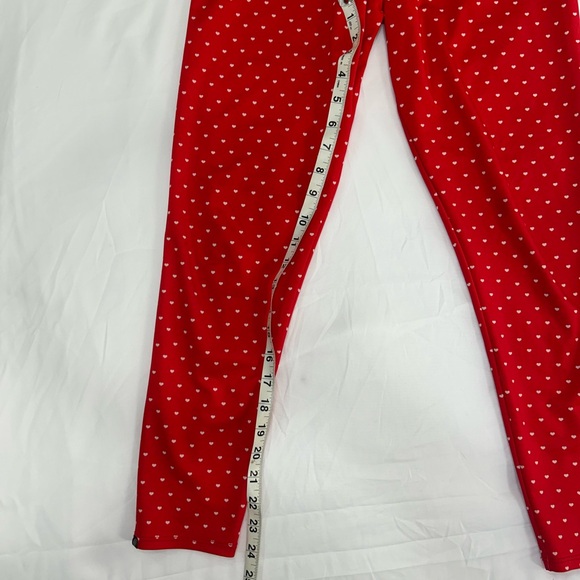 Onzie women’s Heart patterned Leggings size M/L perfect for Valentines ❤️ - Picture 10 of 11